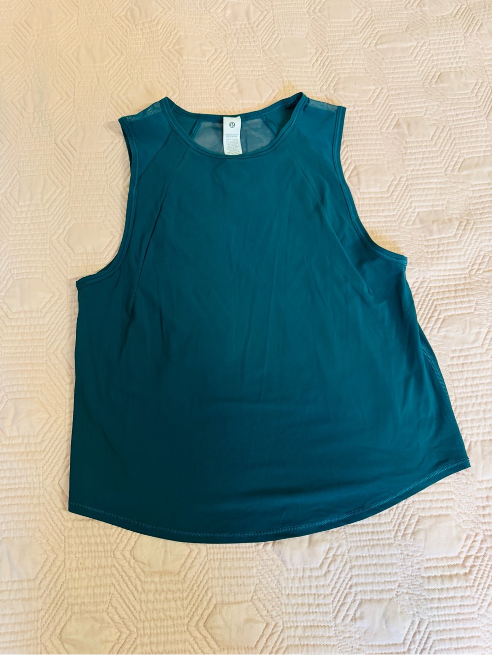 lululemon athletica Teal Sleeveless Athletic Tank